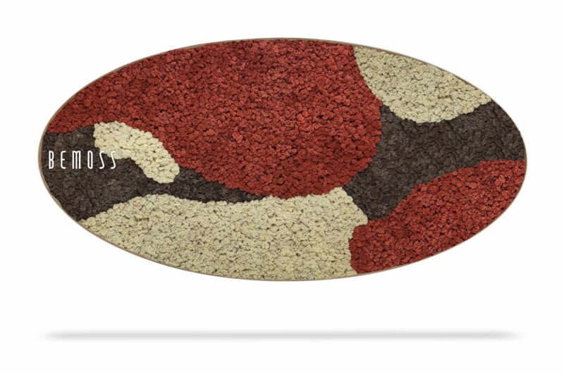 Tableau de mousse Ellipse BEMOSS® ORTHO SIENNA
