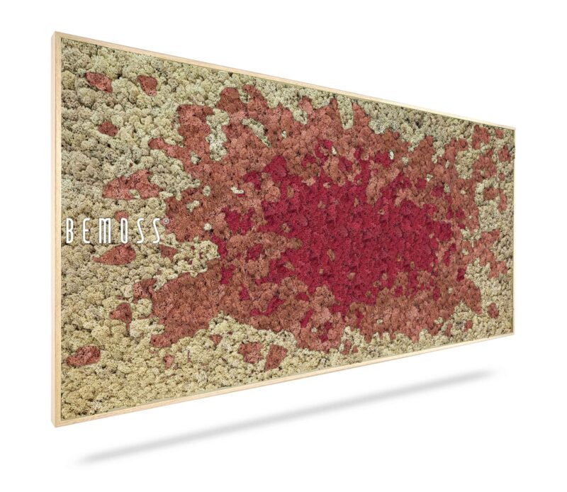 Tableau de mousse BEMOSS® SPLASH Pink