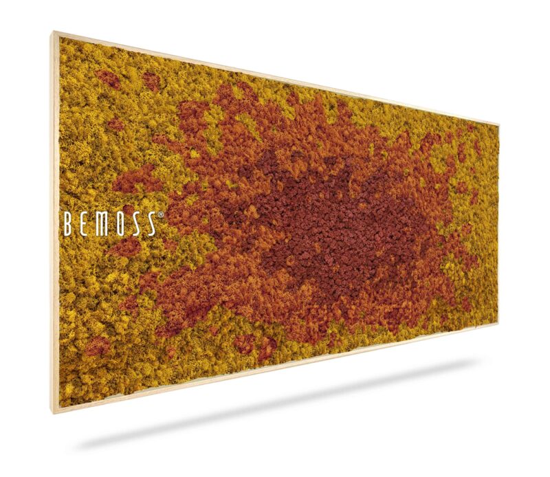 Tableau de mousse BEMOSS® SPLASH Sienna