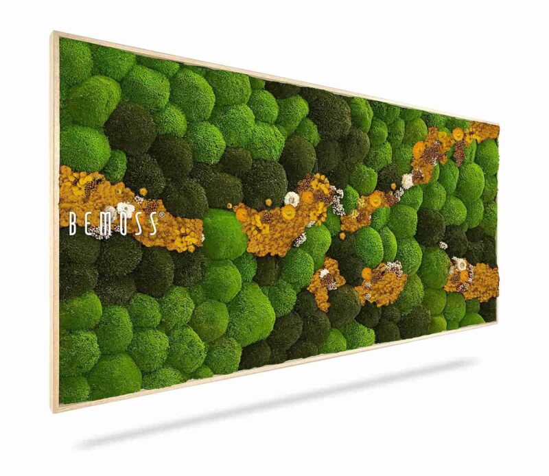 Tableau de mousse BOLMOSS COSMO Jaune