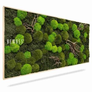 Tableau de mousse FLATMOSS & BOLMOSS Doven WOOD - Thumbnail Image 1