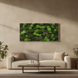 Tableau de mousse FLATMOSS & BOLMOSS Doven WOOD - Thumbnail Image 2