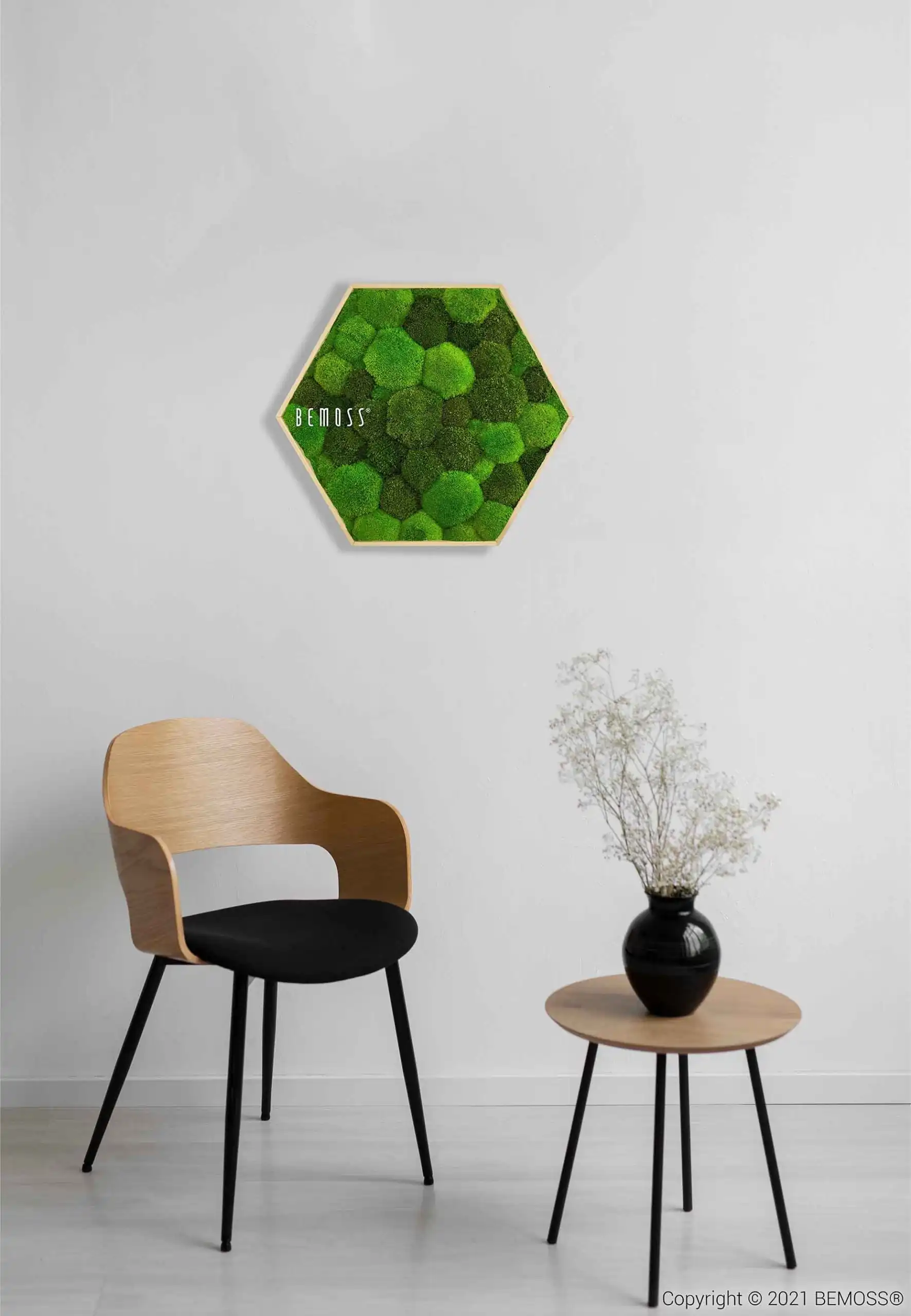 Hexagone de Mousse BOLMOSS DUO Light Green – Image 2