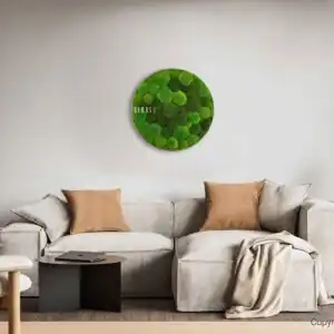 Tableau de mousse rond BOLMOSS DUO Light Green - Thumbnail Image 3