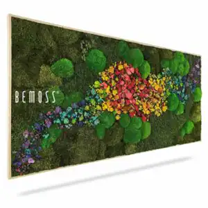 Tableau de mousse PLANTES Acebo